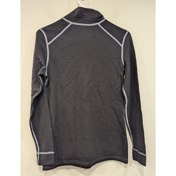 Polarmax Techinal Base Layer Acclimate Dry in Black Half Zip Size Medium - Picture 2 of 5